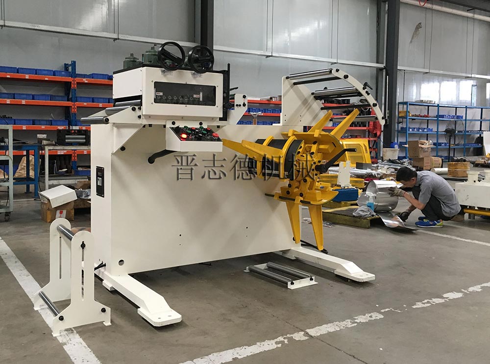 二合一料架兼整平機生產(chǎn)